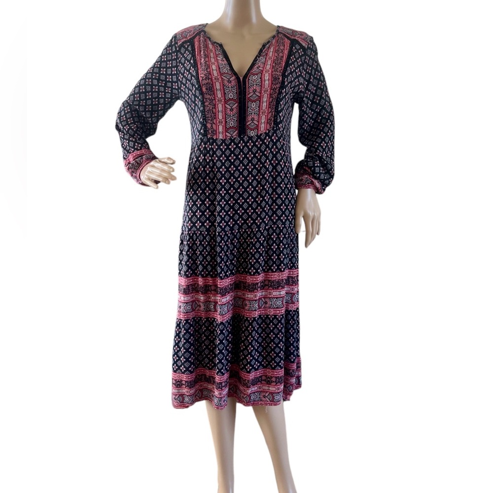 Knox Rose Paisley Boho Dress